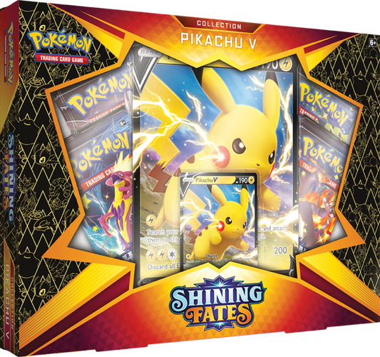 Pokémon Shining Fates Pikachu V Collection -  - The Hooded Goblin