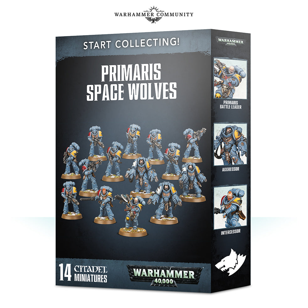Start Collecting! Primaris Space Wolves - Warhammer: 40k - The Hooded Goblin