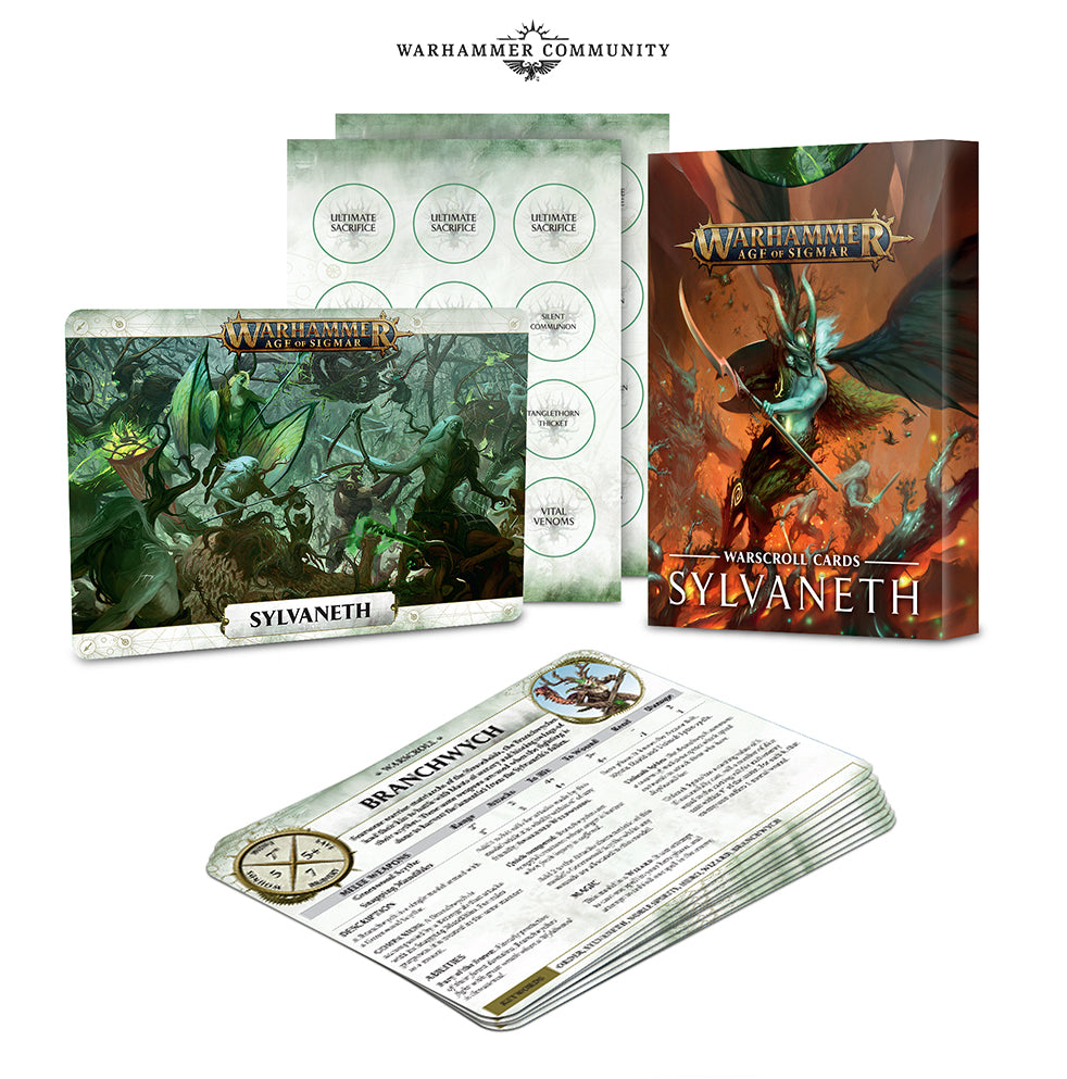 Warscroll Cards: Sylvaneth - Warhammer: Age of Sigmar - The Hooded Goblin