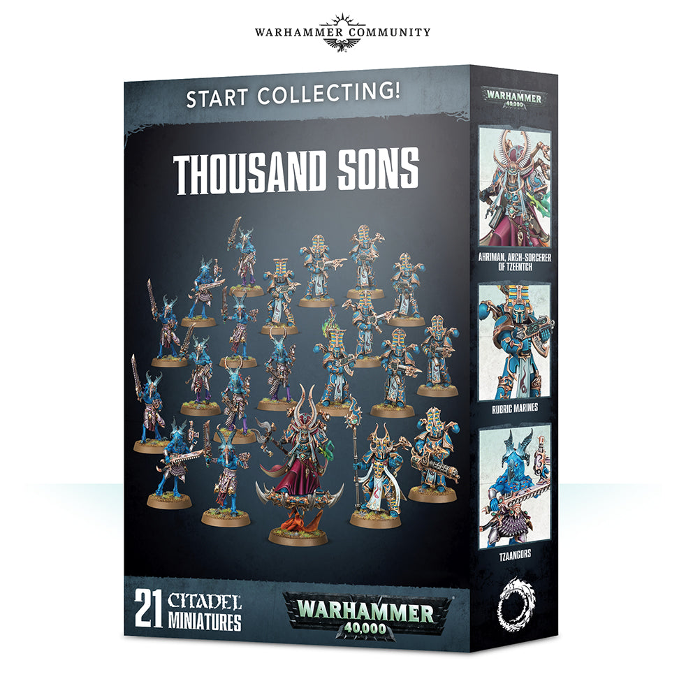 Start Collecting! Thousand Sons - Warhammer: 40k - The Hooded Goblin