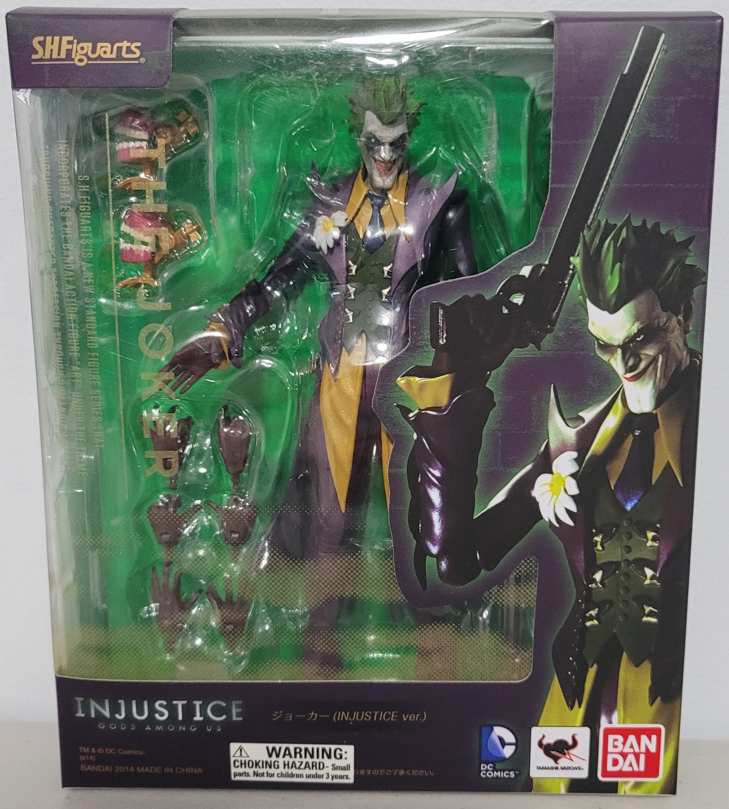 S.H. Figuarts: Joker: Injustice Gods Among Us 6 Inch Action Figure