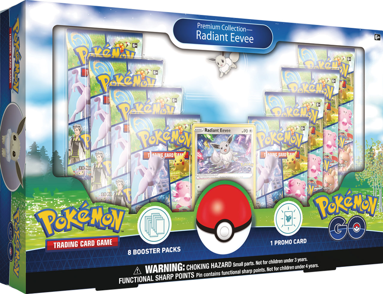 Pokémon TCG: Pokémon GO Premium Collection - Radiant Eevee Box