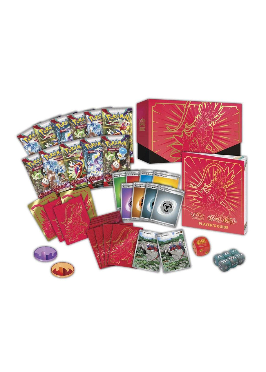 Scarlet and Violet Elite Trainer store Box Bundle