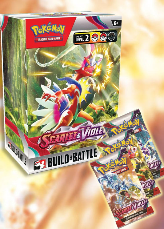 Pokémon TCG: Scarlet & Violet - Base Set - Prerelease From-Home Pack (Contains 3 Bonus Boosters!)