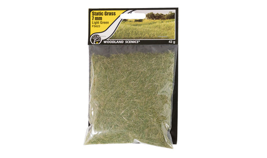 Static Grass Light Green 7 mm - Hobby Supplies - The Hooded Goblin
