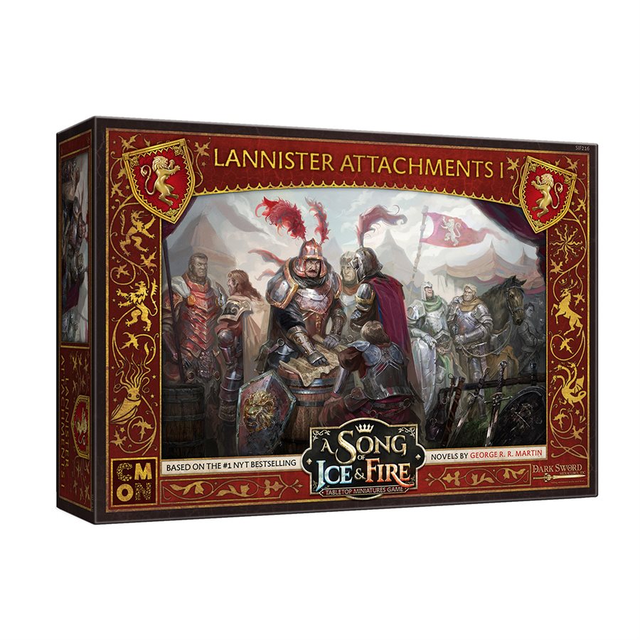 Lannister Attachments 1 - A Song of Ice and Fire - The Hooded Goblin