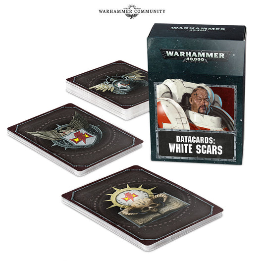 Datacards White Scars - Warhammer: 40k - The Hooded Goblin