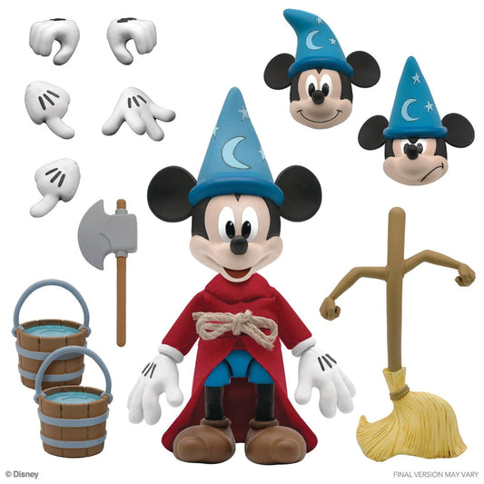 Disney Ultimates: Wave 1 Sorcerer's Apprentice Mickey Mouse (7 Inch Figure)