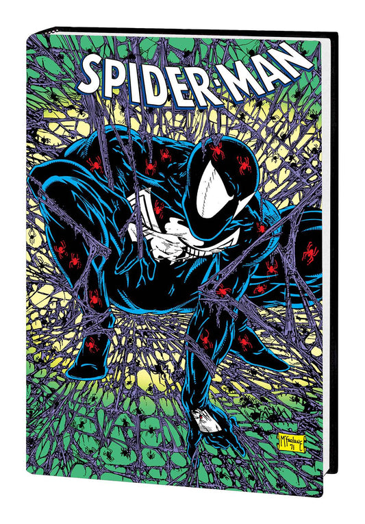 Spider-Man Omnibus by Todd McFarlane: Black Costume Cover (Hardcover)