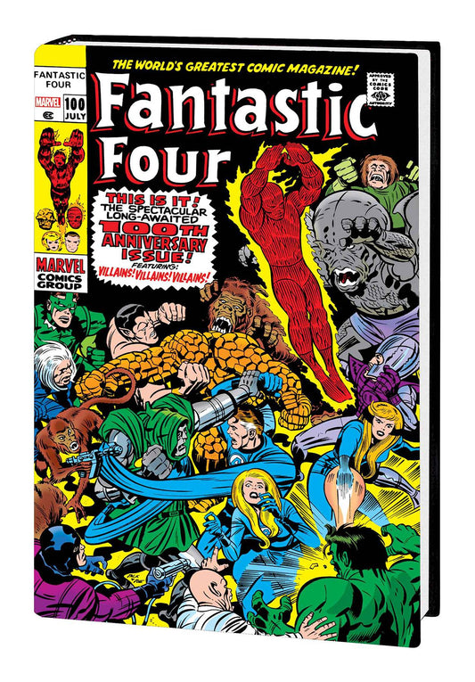 Fantastic Four Omnibus Volume 4: Kirby Cover (Hardcover, New Printing)