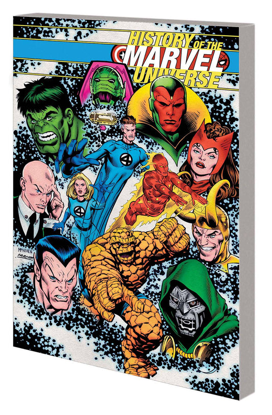 History of Marvel Universe - McNiven Cover