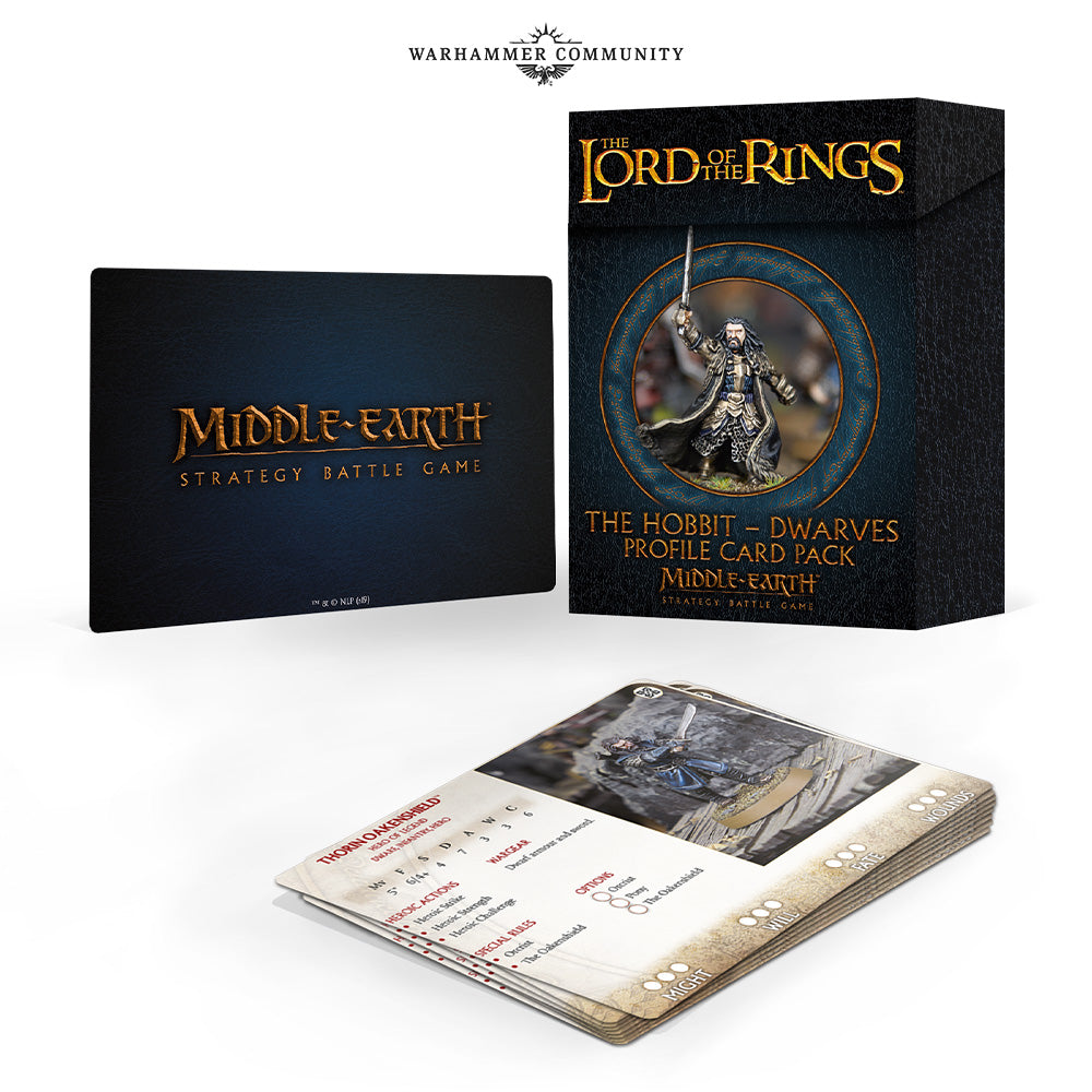 The Hobbit™ – Dwarves Profile Card Pack