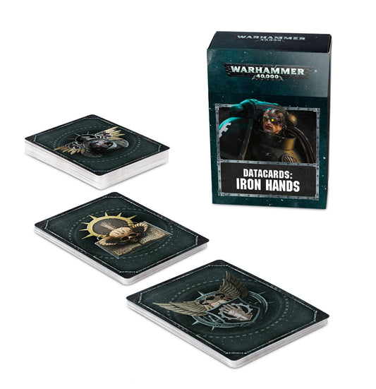 Datacards: Iron Hands - Warhammer: 40k - The Hooded Goblin