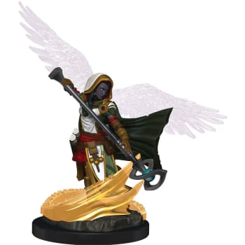 D&D Fantasy Miniatures: Icons Of The Realms: Premium Figure - Aasimar Female Wizard - Roleplaying Games - The Hooded Goblin