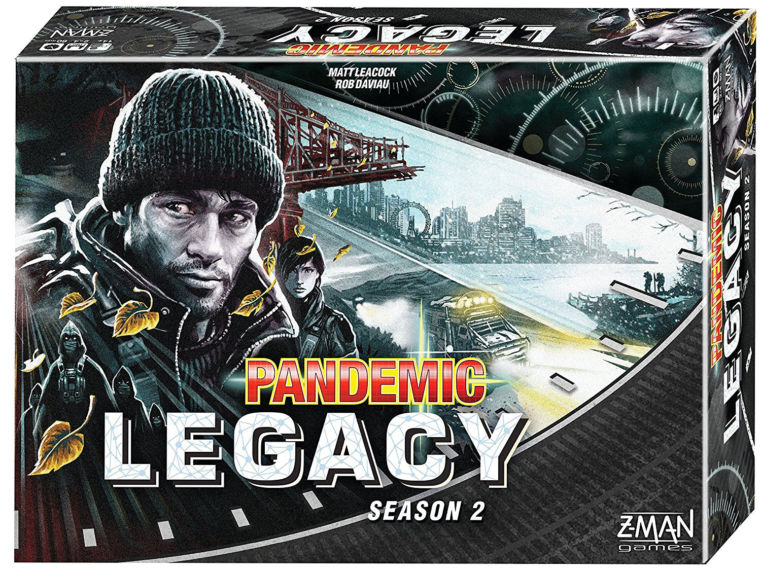 Pandemic Legacy: Season 2, Black Edition - Board Game - The Hooded Goblin