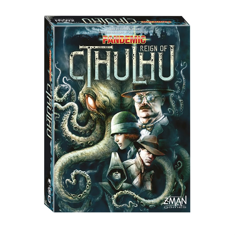 Pandemic - Reign Of Cthulhu - Board Game - The Hooded Goblin