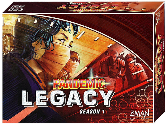 Pandemic Legacy Season 1, Red Edition - Board Game - The Hooded Goblin