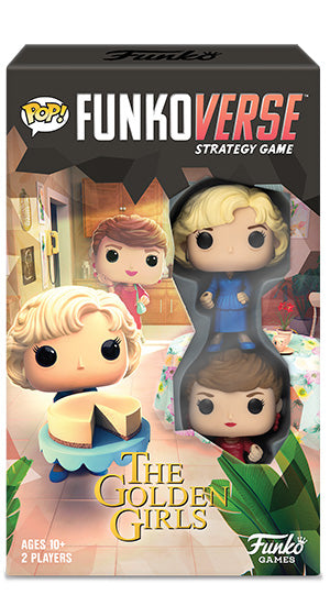 Pop Funkoverse Strategy Game Golden Girls 100 Expandalone - Board Game - The Hooded Goblin