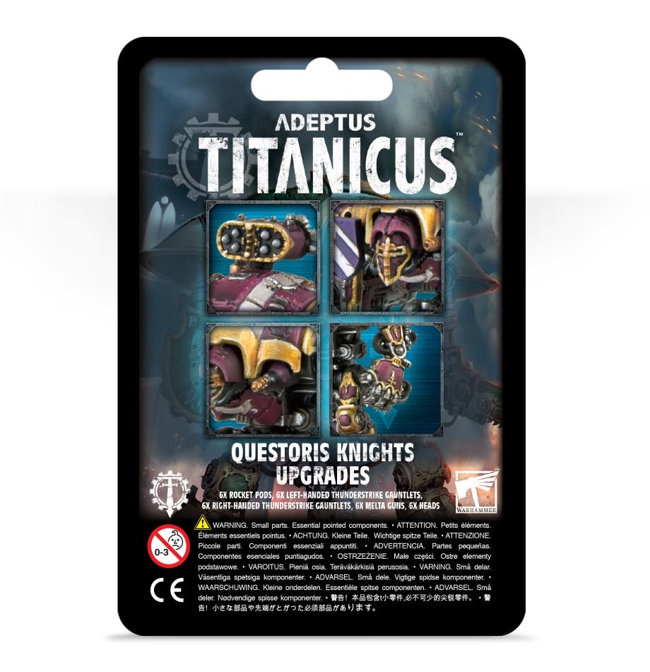 Adeptus Titanicus: Questoris Knights Upgrades - Warhammer: Adeptus Titanicus - The Hooded Goblin