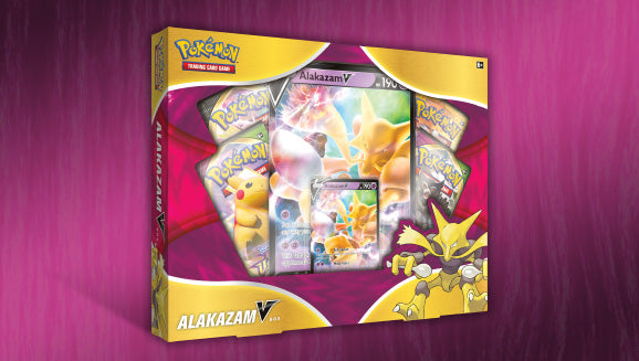 Pokémon TCG: Alakazam V Box - Pokemon TCG - The Hooded Goblin