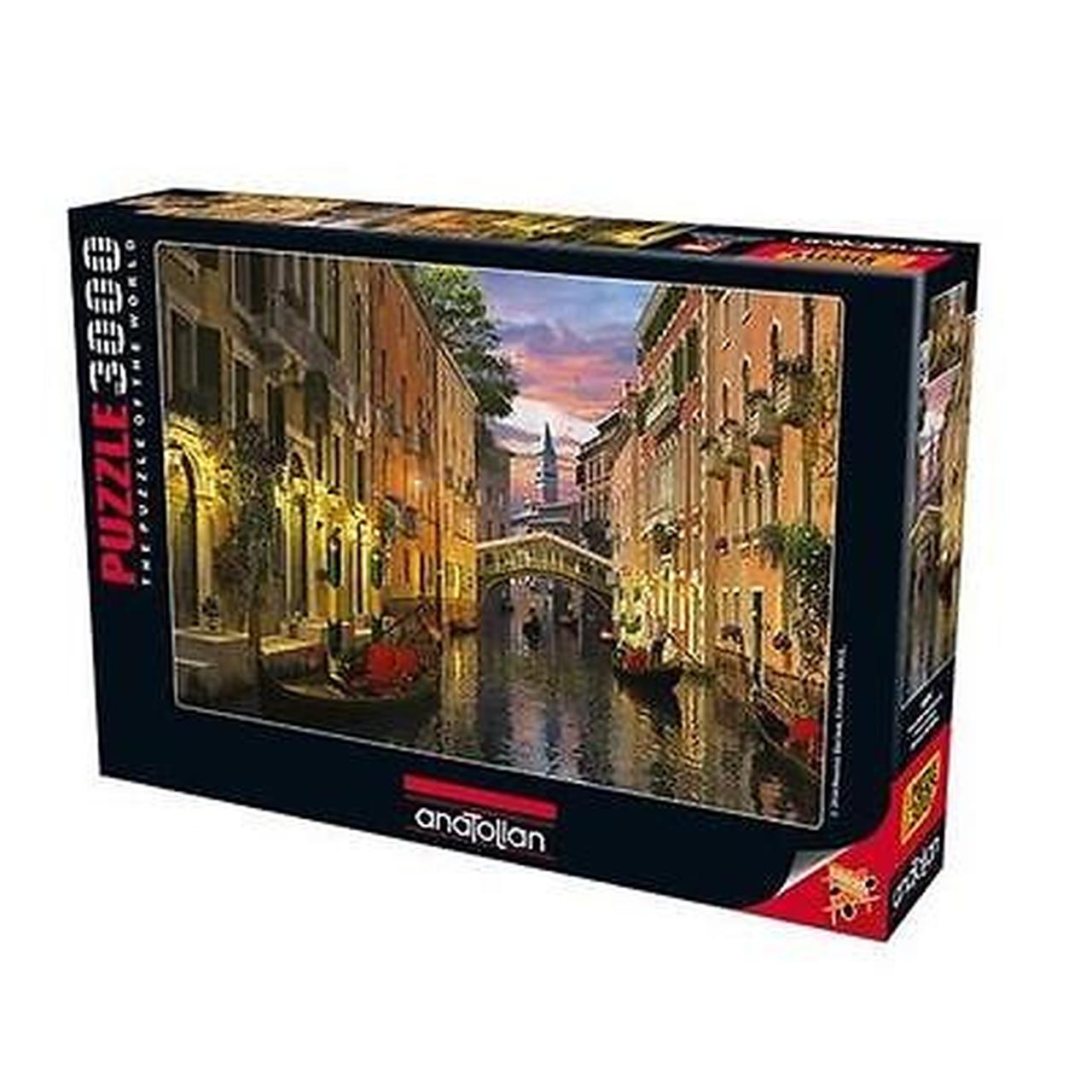 Venice At Dusk - 3000Pc Jigsaw Puzzle By Anatolian - Puzzle - The Hooded Goblin