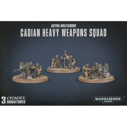 Cadian Heavy Weapon Squad - Warhammer: 40k - The Hooded Goblin