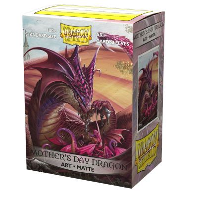 Dragon Shield Mothers Day Dragon'20 Matte Sleeves - Card Supplies - The Hooded Goblin