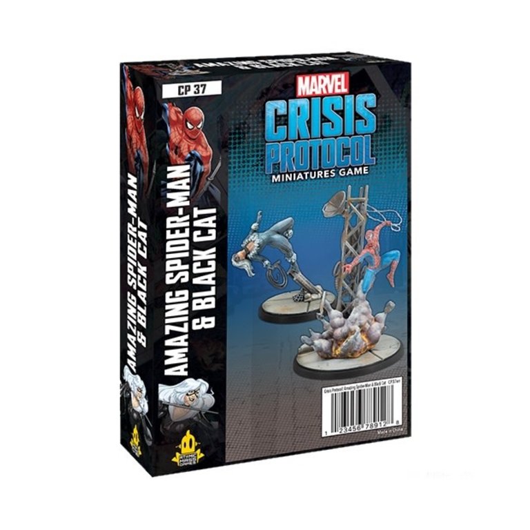 Marvel Crisis Protocol: Spider-Man & Black Cat Character Pack