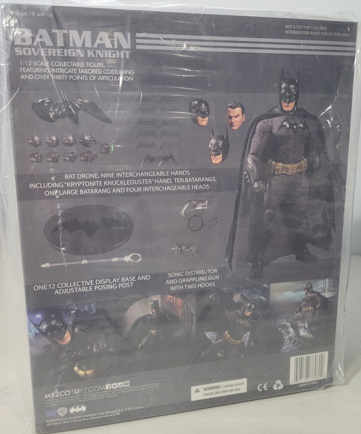 Mezco One:12 Batman: Sovereign Knight Action Figure