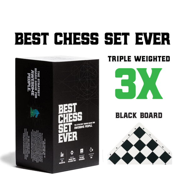 Best Chess Set Ever - Black Board
