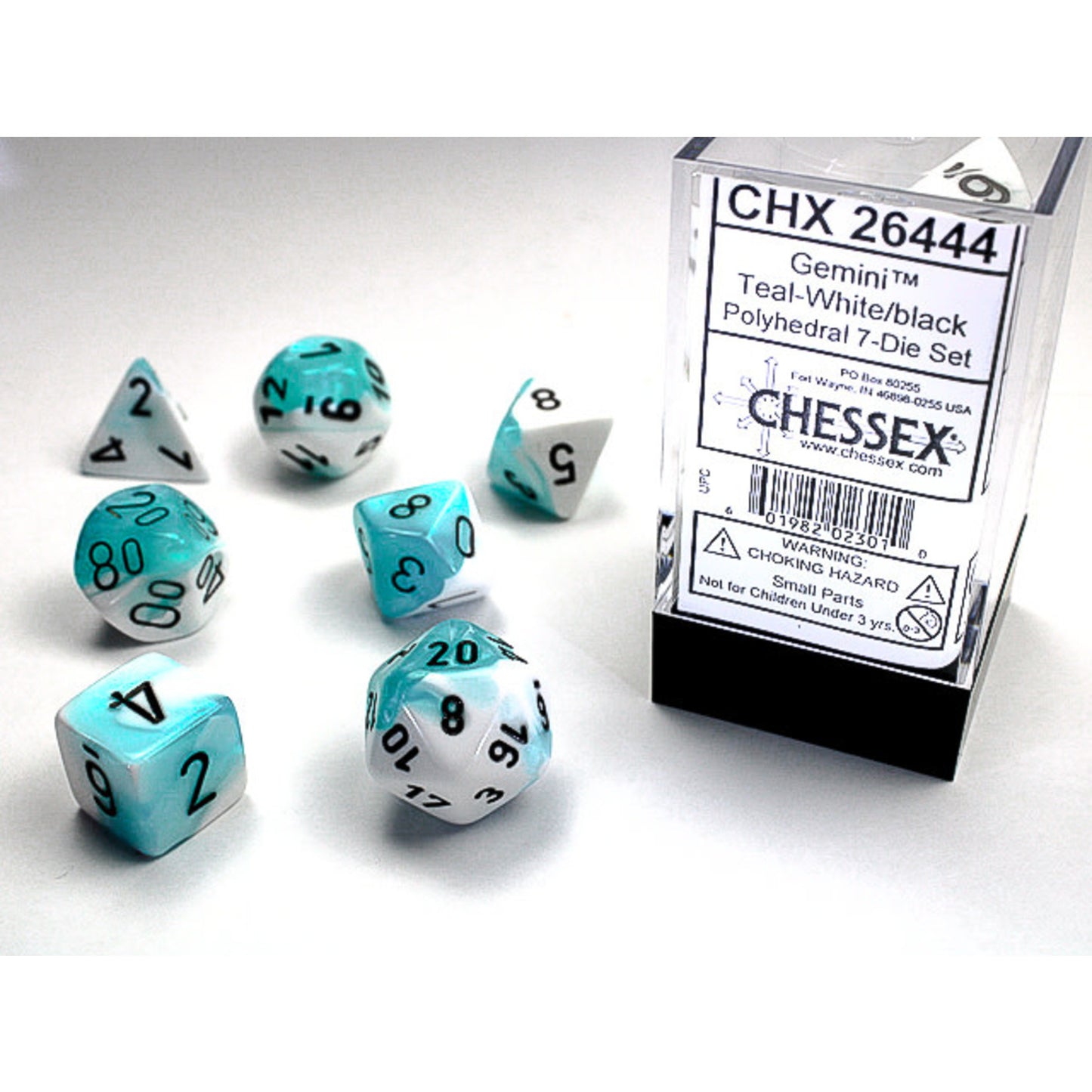 Chessex Dice 7-Die Sets: Gemini