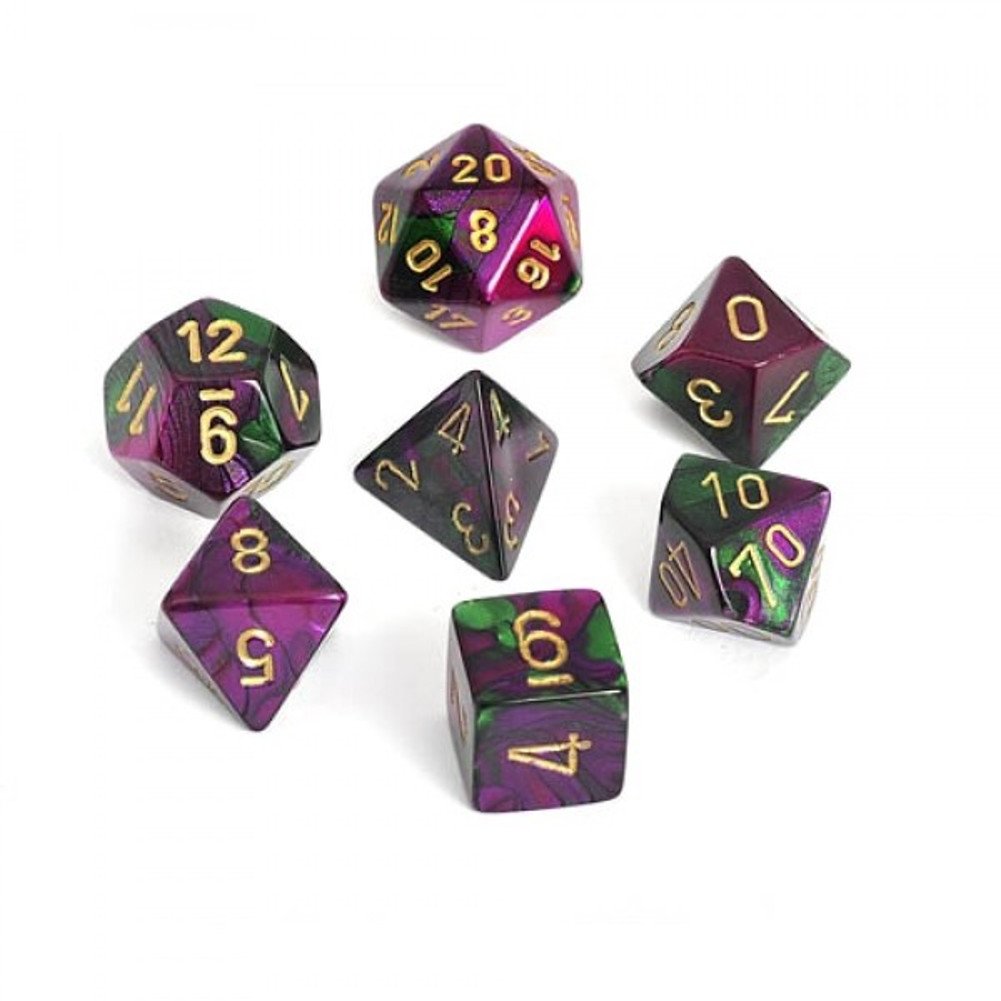 Chessex Dice 7-Die Sets: Gemini