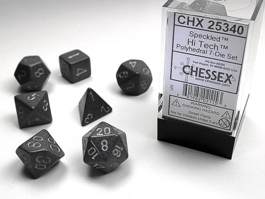 Chessex Speckled 7-Die Set Hi Tech