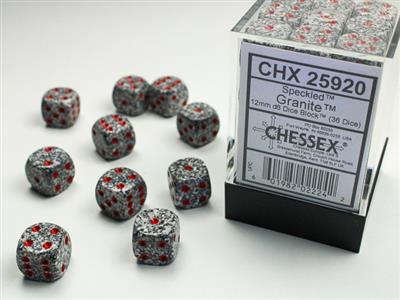 Chessex Speckled 7-Die Set Granite