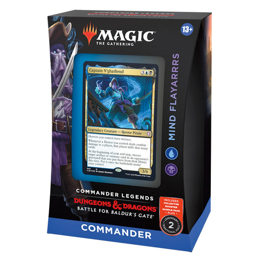 Magic The Gathering: Baldur's Gate: Mind Flayarrrs Commander Deck