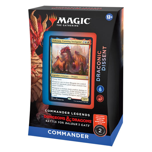 Magic The Gathering: Baldur's Gate: Draconic Dissent Commander Deck