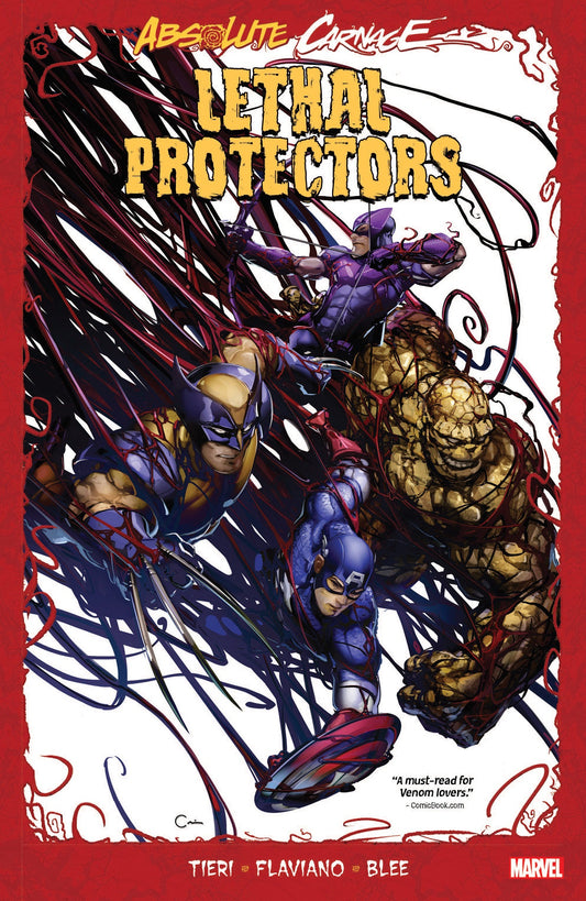 Absolute Carnage: Lethal Protectors Graphic Novel - Graphic Novel - The Hooded Goblin