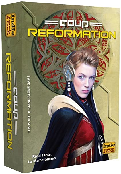 Coup Reformation - Board Game - The Hooded Goblin