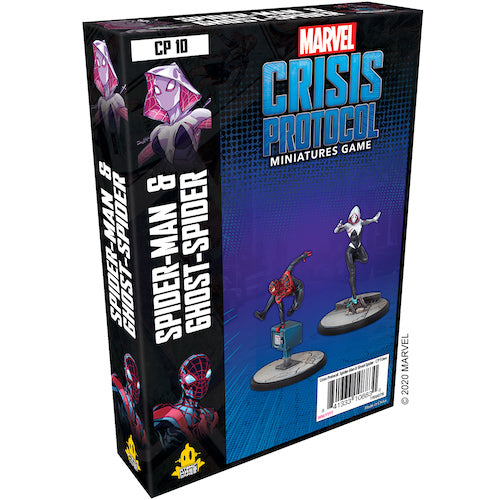Marvel Crisis Protocol: Spider-Man & Ghost-Spider - Board Game - The Hooded Goblin