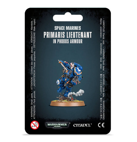 Primaris Lieutenant In Phobos Armour - Warhammer: 40k - The Hooded Goblin