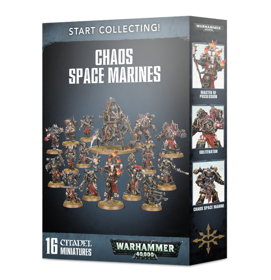 Start Collecting! Chaos Space Marines - Warhammer: 40k - The Hooded Goblin