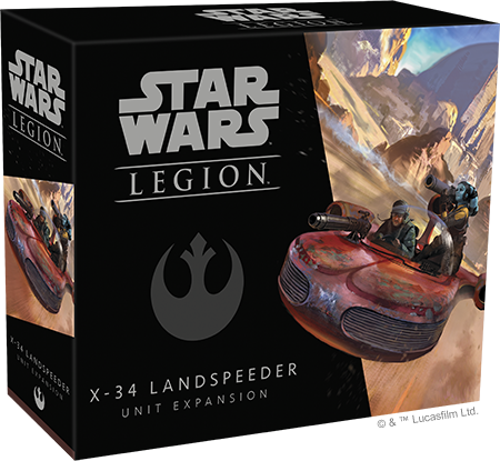 Star Wars: Legion - Landspeeder X-34 Unit Expansion - Star Wars Legion - The Hooded Goblin