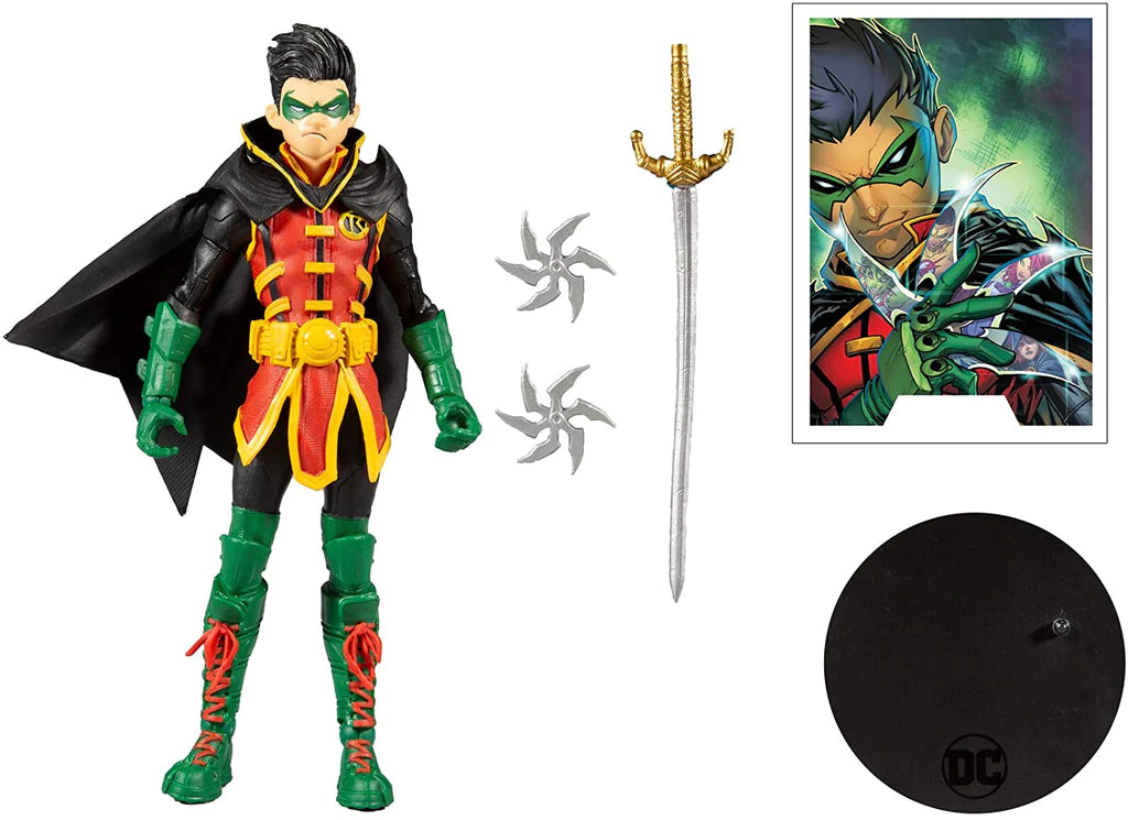 DC Multiverse 7 Inch Action Figure: Damion Wayne Robin