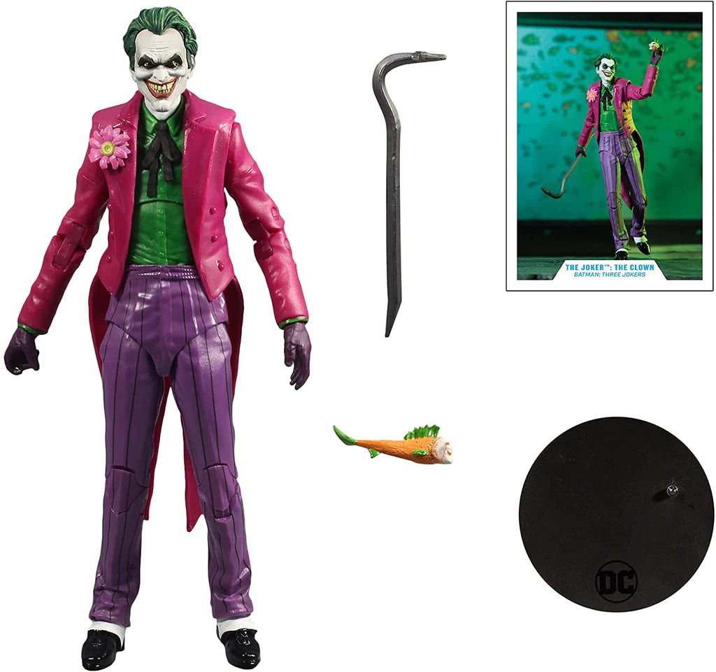 DC Multiverse 7 Inch Action Figure BAF Bane - The Joker: The Clown