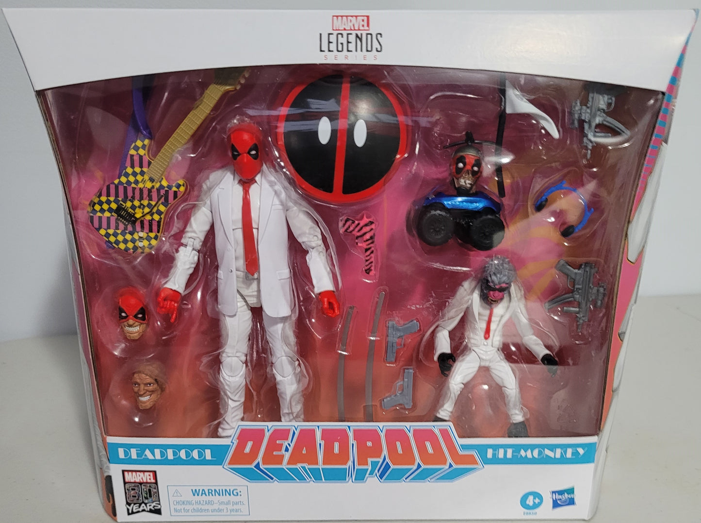 Marvel Legends Series 80 Years: Deadpool and Hit-Monkey Action Figures