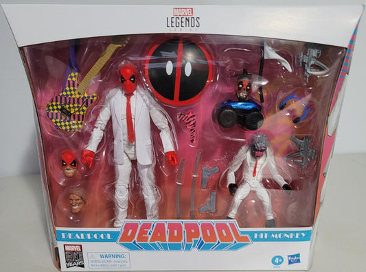 Marvel Legends Series 80 Years: Deadpool and Hit-Monkey Action Figures