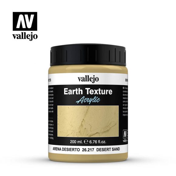 Desert Sand Texture By Vallejo 26219 200Ml - Painting Supplies - The Hooded Goblin
