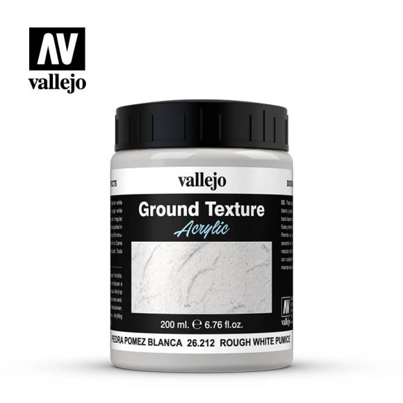 Ground Textures: Rough White Pumice - Painting Supplies - The Hooded Goblin