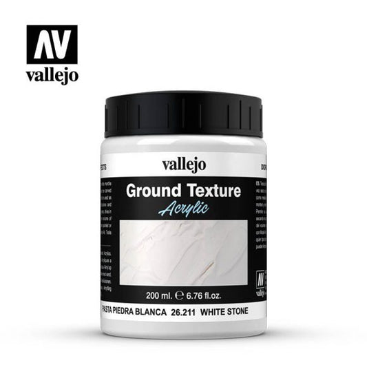 Ground Texture: White Stone - Painting Supplies - The Hooded Goblin