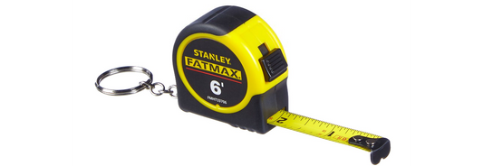 Stanley Pocket Tape Measure 6 Ft - Hobby Supplies - The Hooded Goblin